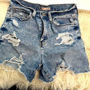 Blue Jean Shorts